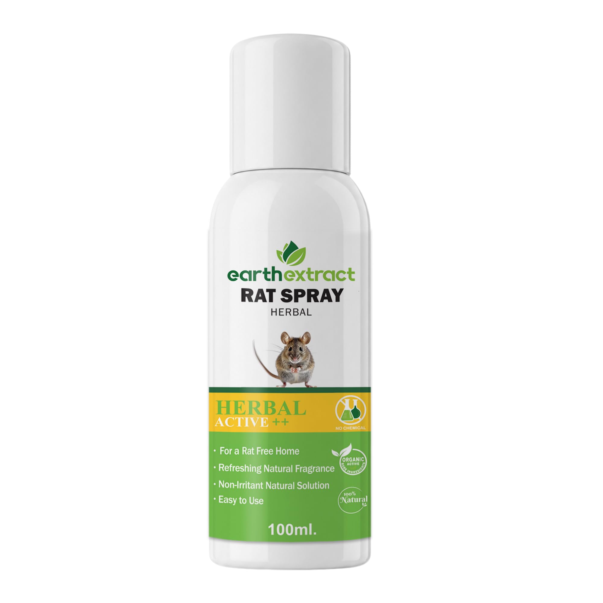 Earth extract 100% Herbal Rat Repellent Spray For Home, Office, Cars & Bike | Natural, Irritant-Free, Chemical-Free| Baby Safe, Plant Safe & Pet Safe | 100ml-image-48