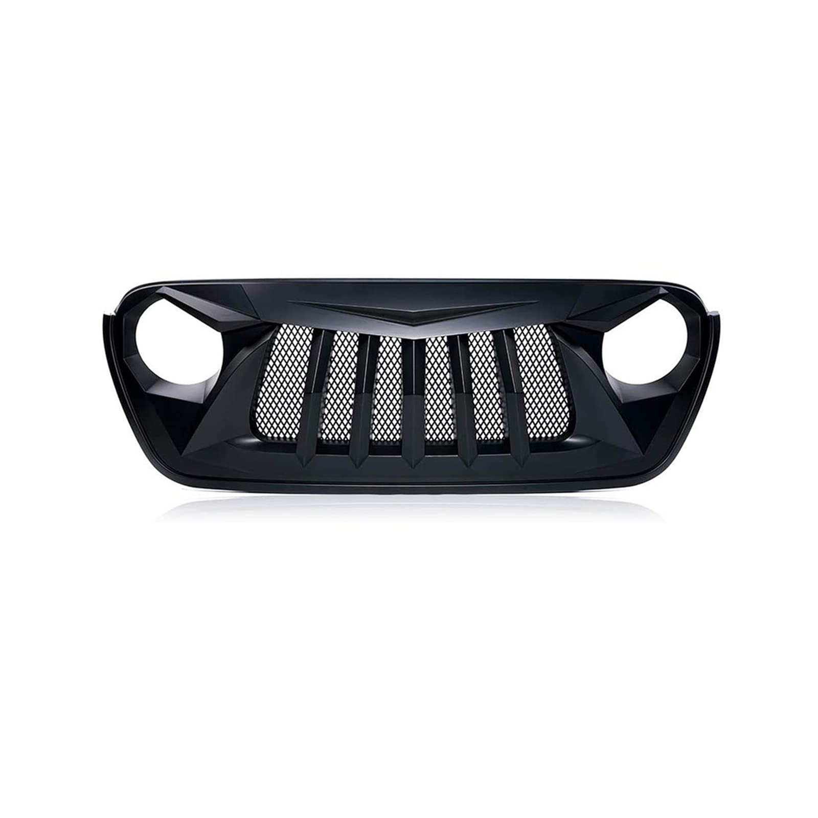 Parrilla delantera para Jeep Wrangler JL 2018-2021 y rejilla Gladiator JT 6