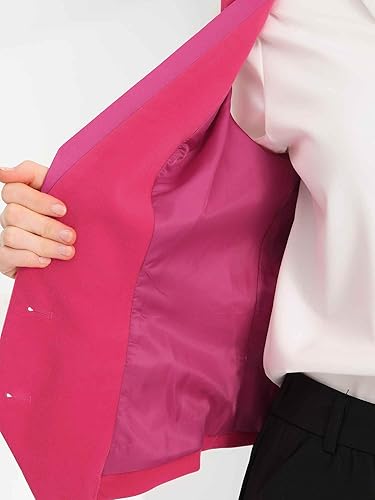 Miniatura 5 de Allegra K Chaleco para mujer, estilo steampunk, terciopelo, vintage, 2025, sin mangas, blazer elegante