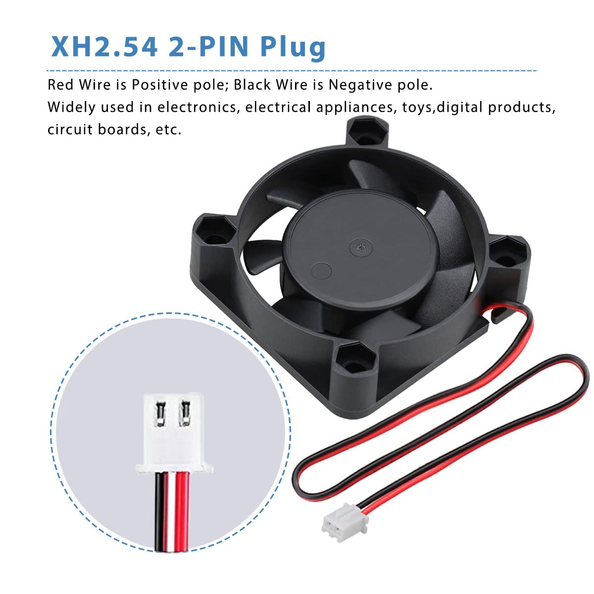 Ventole Di Raffreddamento WINSINN 40mm 5V - 5 Pezzi, Cuscinetto Idraulico, 5000 RPM, Per DVR E Elettronica - Foto 4