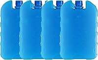 Vista 2 de Paquetes de hielo recargables reutilizables para enfriadores Paquetes de congelador para loncheras, suministros de campamento Bloques de hielo