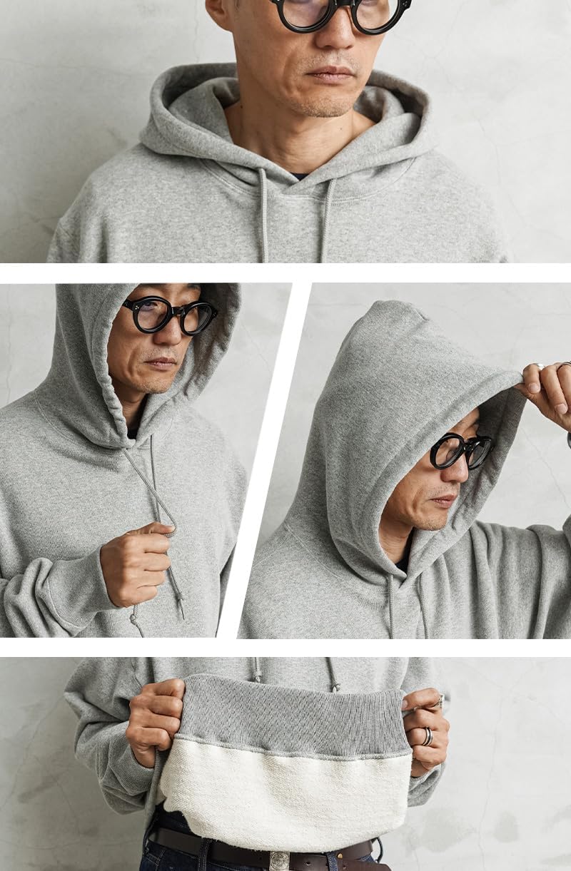 コットンリサーチクラブ JPC-005 Loopwheel Terry Hoodie スウェット フーディー 日本製