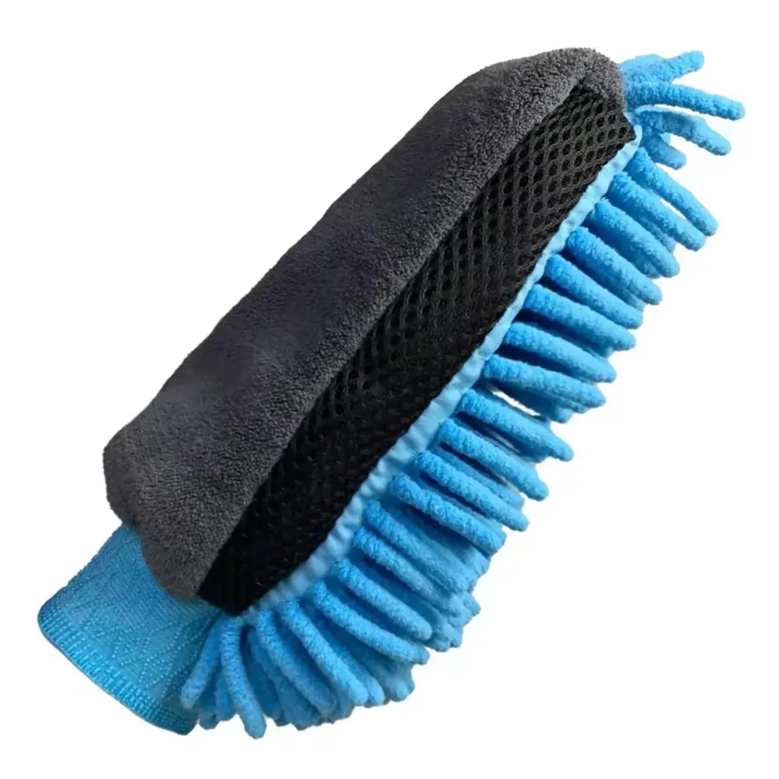 Guante para Lavar El Coche Microfiber Car Wash Gloves Waterproof Mitt Soft Mesh Back Double-Faced Glove Wax Detailing Brush Cleaning Tool(Color 2,5Pcs)