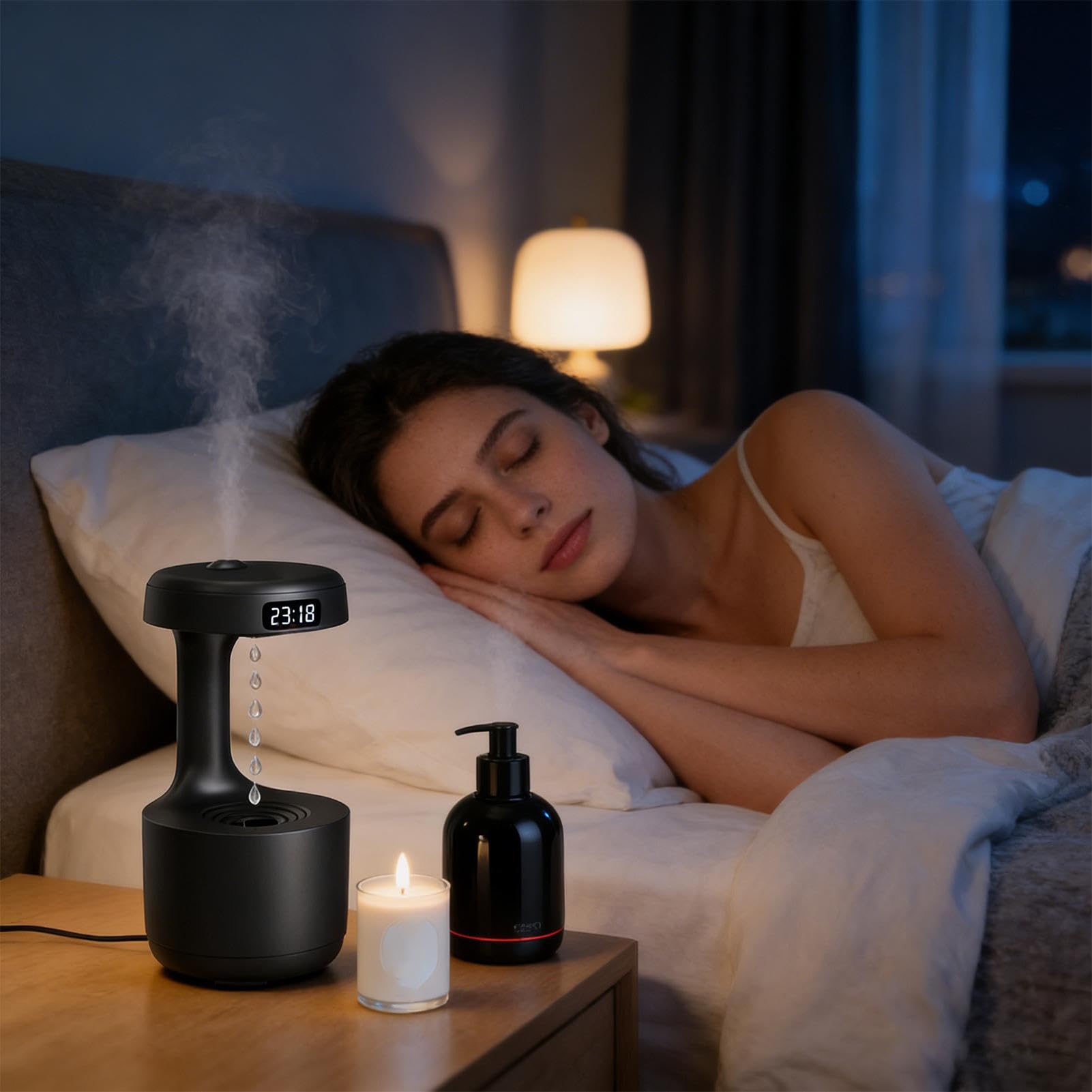 Umidificatore Grande Capacità Diffusore A Fredda A Forma Di Di Pioggia