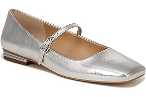 Womens Silver Mary Janes
