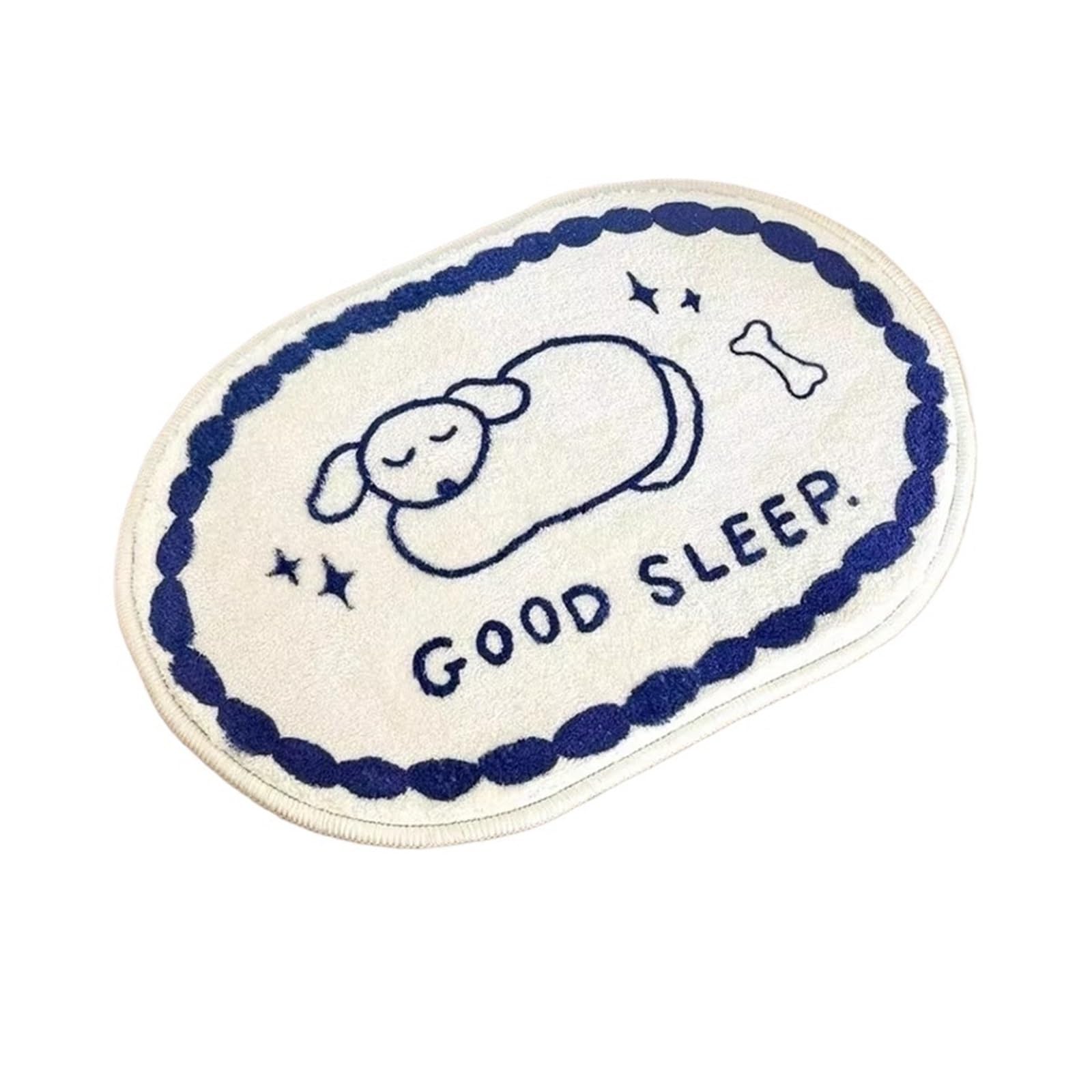 Tapis à motifs simples de dessins animés pour décoration maison