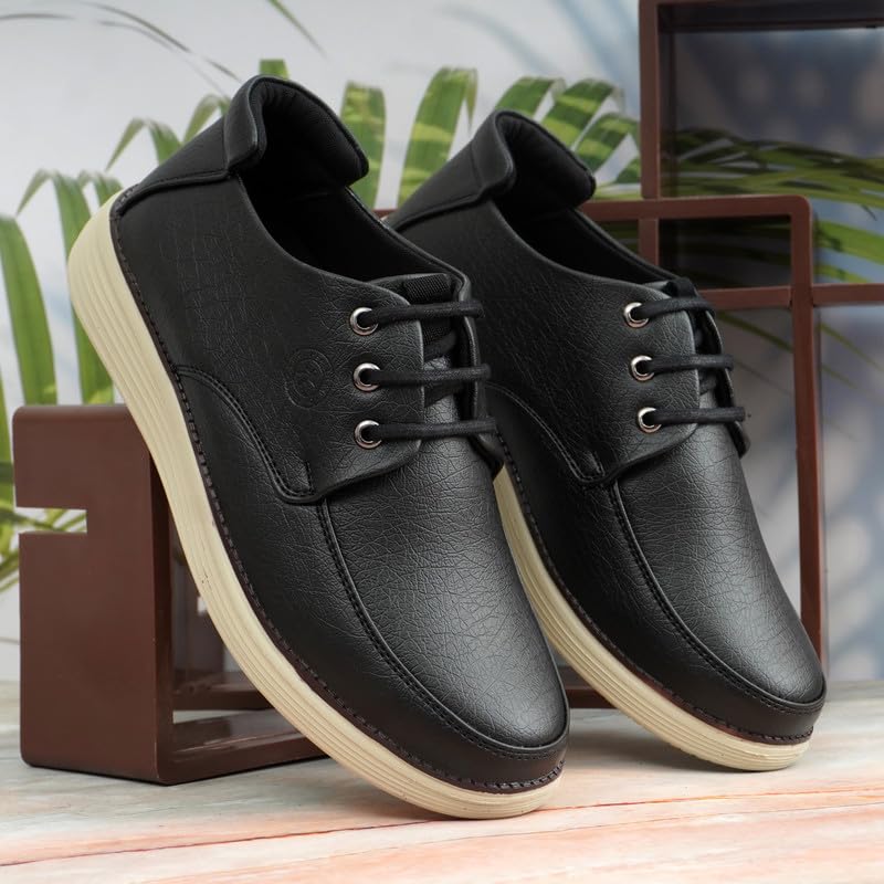 Image of HEALTH FIT Super Comfortable & Breathable Soft Sole Ultra-Lightweight Shoes Everyday Stylish & Durable Classic Design Shoe for Men's 1733