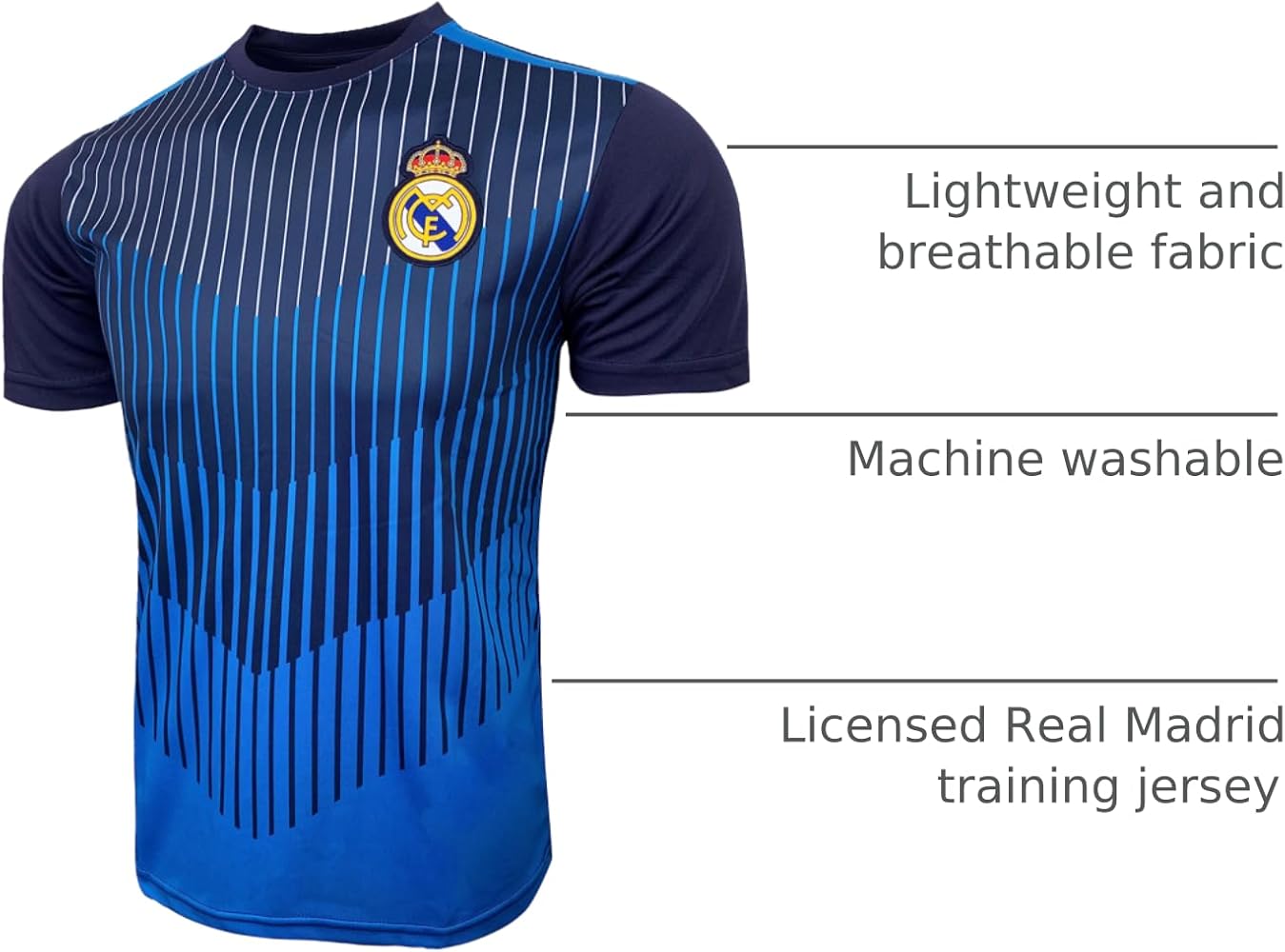 Amazon.com: Icon Sports Men's Real Madrid Performance