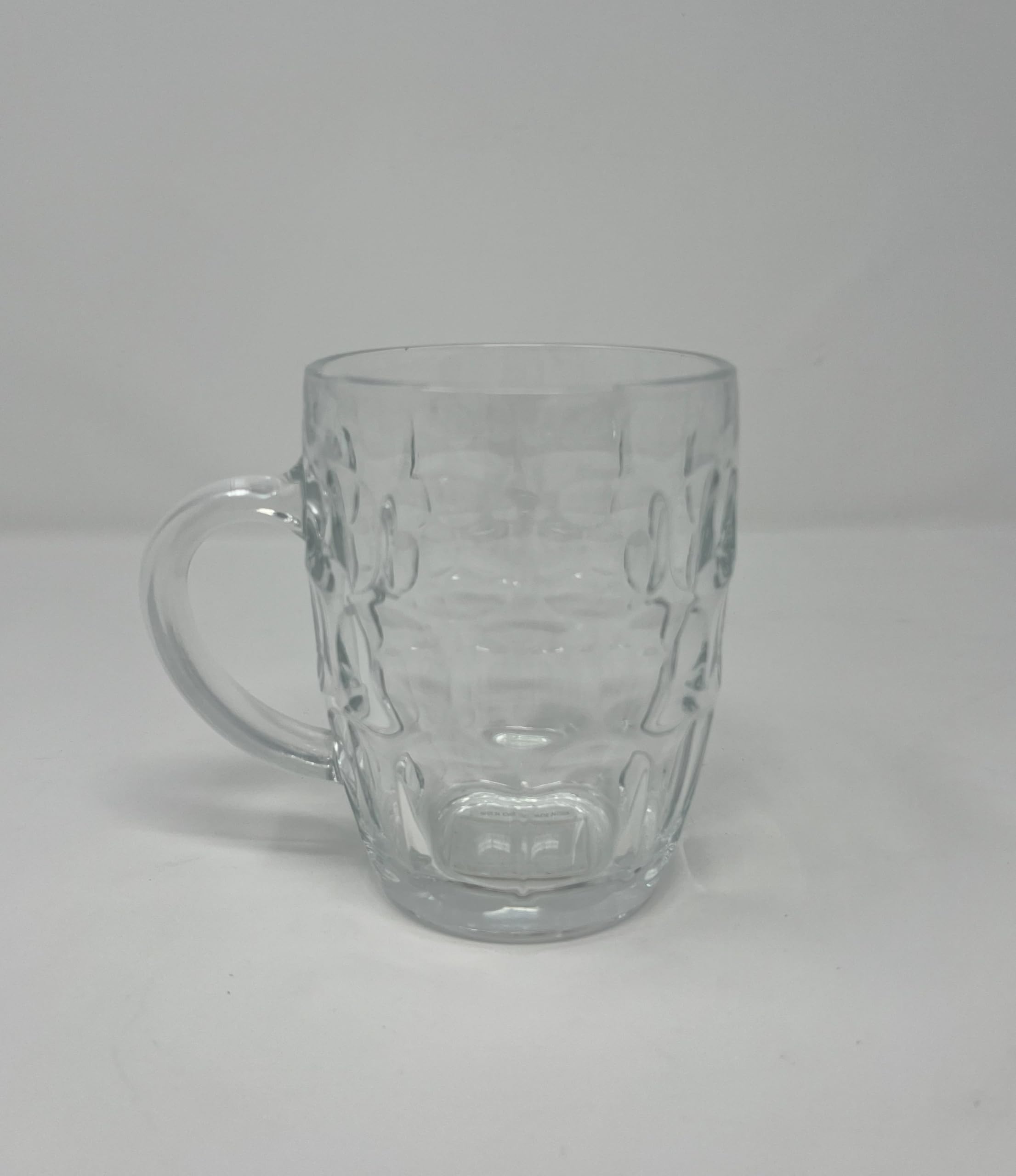 USA HomeMax Set of 4-20oz German Dimple Stein Beer Mug Drinking Glass