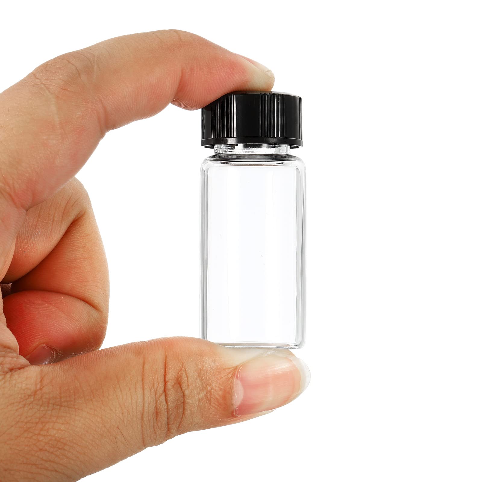 ZEONHEI 60 Stück 40ml Reagenzglas mit Schraubverschluss, Reagenzgläser