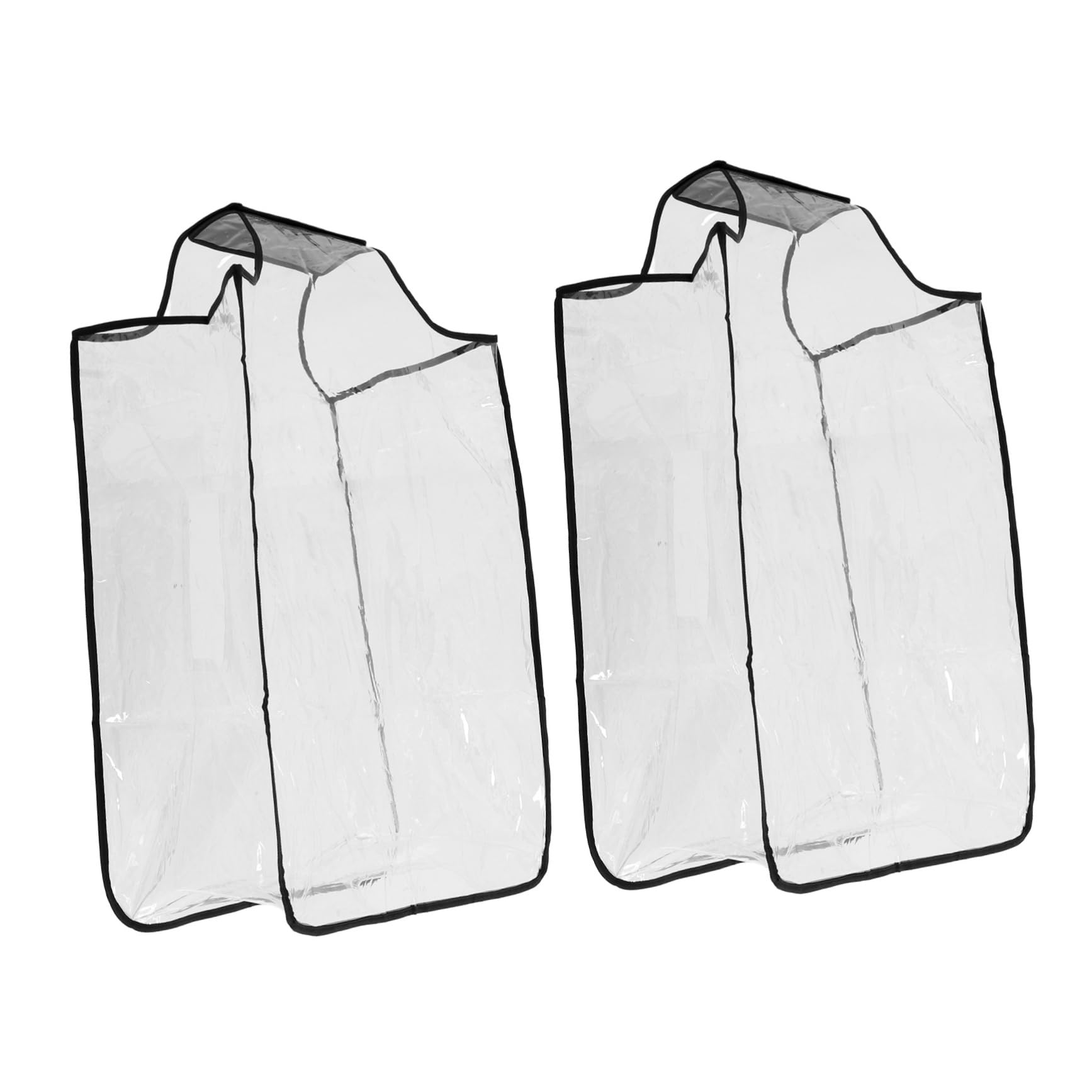 2 Piezas Protector para Maleta Transparente y Resistente al Agua Antiarañazos para Equipaje con Ruedas de Fundas para Viaje Exterior