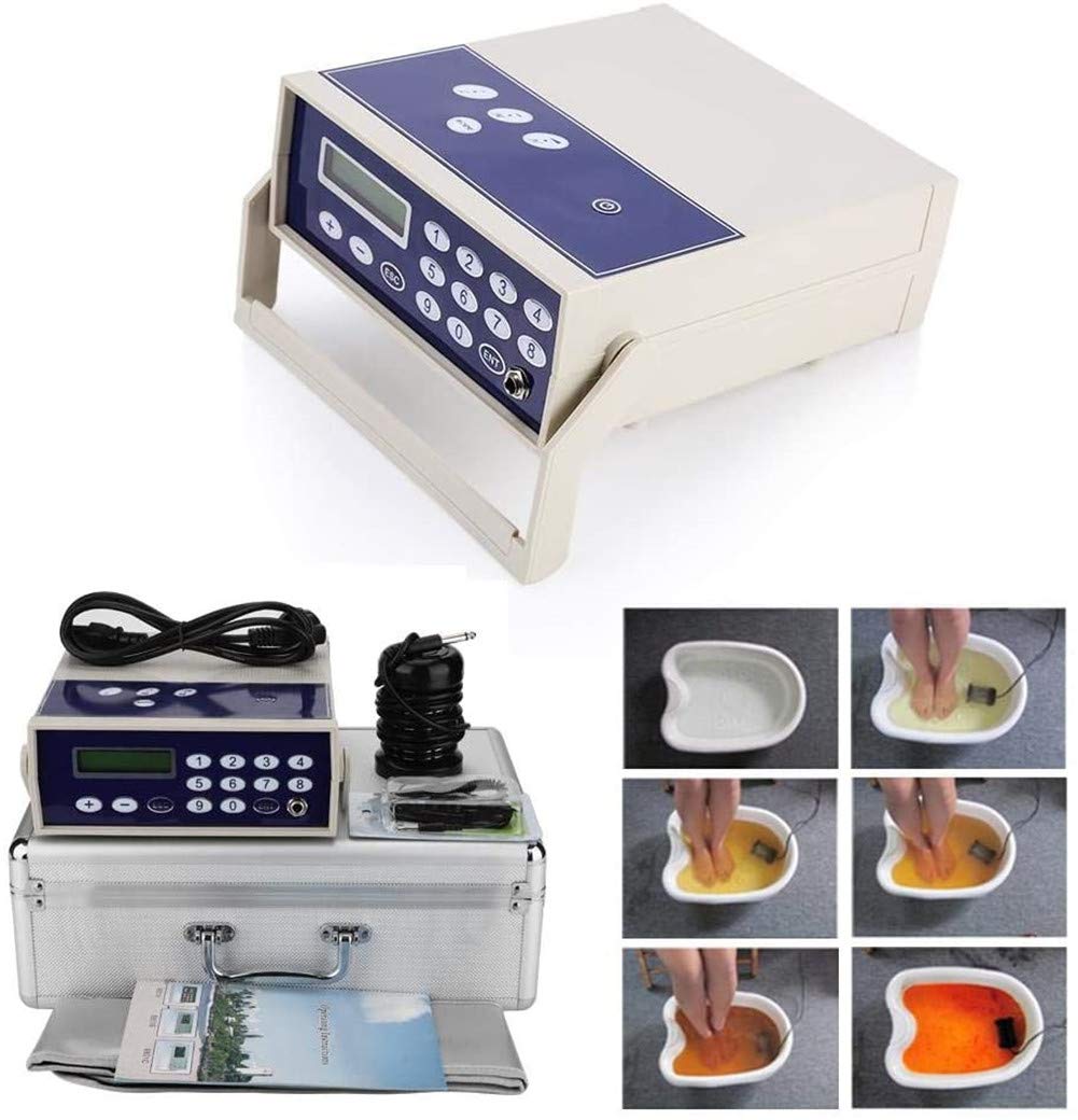Macchina per pediluvio disintossicante ionico, Macchina Professionale per la disintossicazione del Piede Cell Cleanse, Detox ionico Macchina Uomo Donna Strumenti