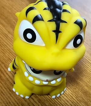 トラ柄　ゴジハムくん　阪神タイガース　ゴジラ　コラボ フィギュア マスコット Amazon.co.jp: タグ付き阪神タイガース限定 ゴジハムくん トラ柄