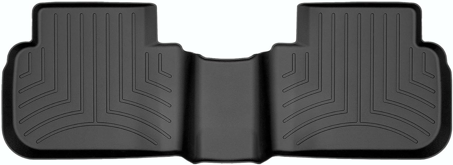 WeatherTech Custom Fit FloorLiner Floor Mats for Honda Civic (4416922) - 2nd Row, Black