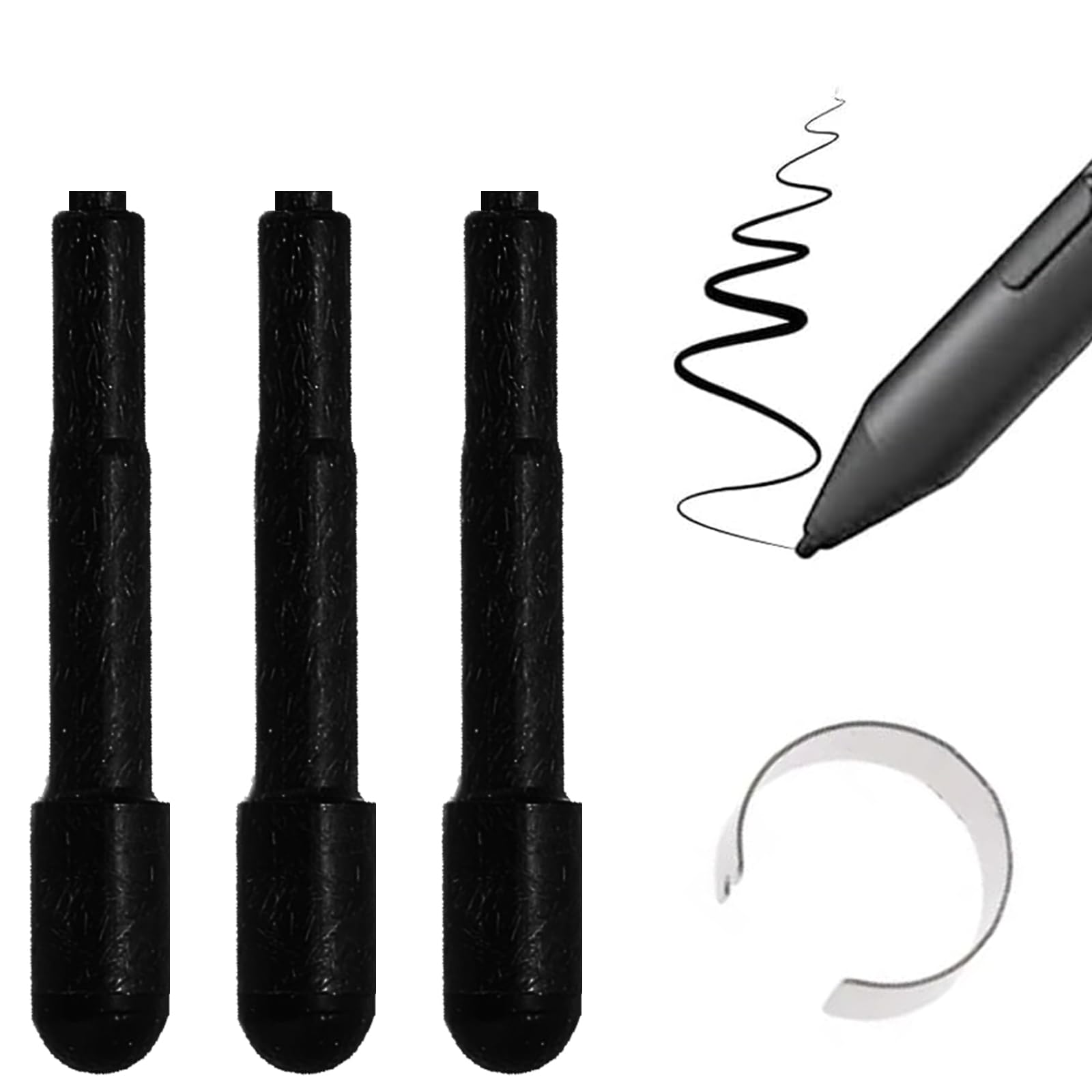 Replacement Nibs/Tips for Lenovo Active Pen/Active Pen 2/Digital Pen 2 Stylus Pen Tips, for Yoga 260/370/X380/L380/390/300e/ X1 Yoga, for Lenovo Touch Pen That can be plugged into a Computer (3PCS)