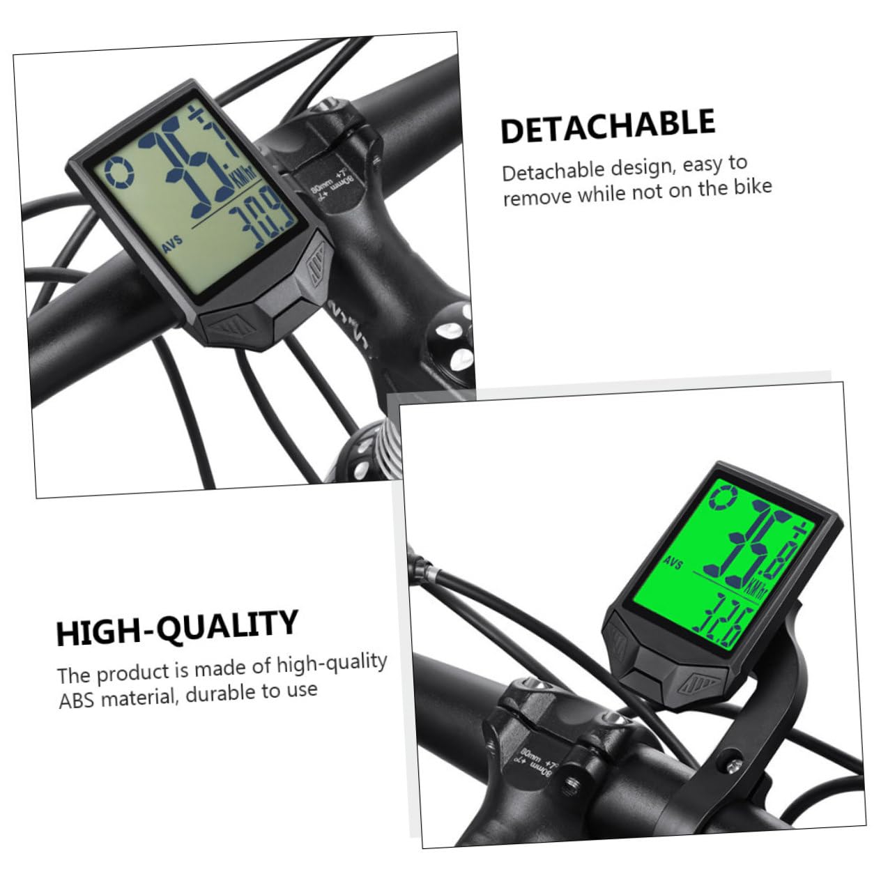 Cuentakilómetros para Bicicleta Inalámbrico Pantalla LCD