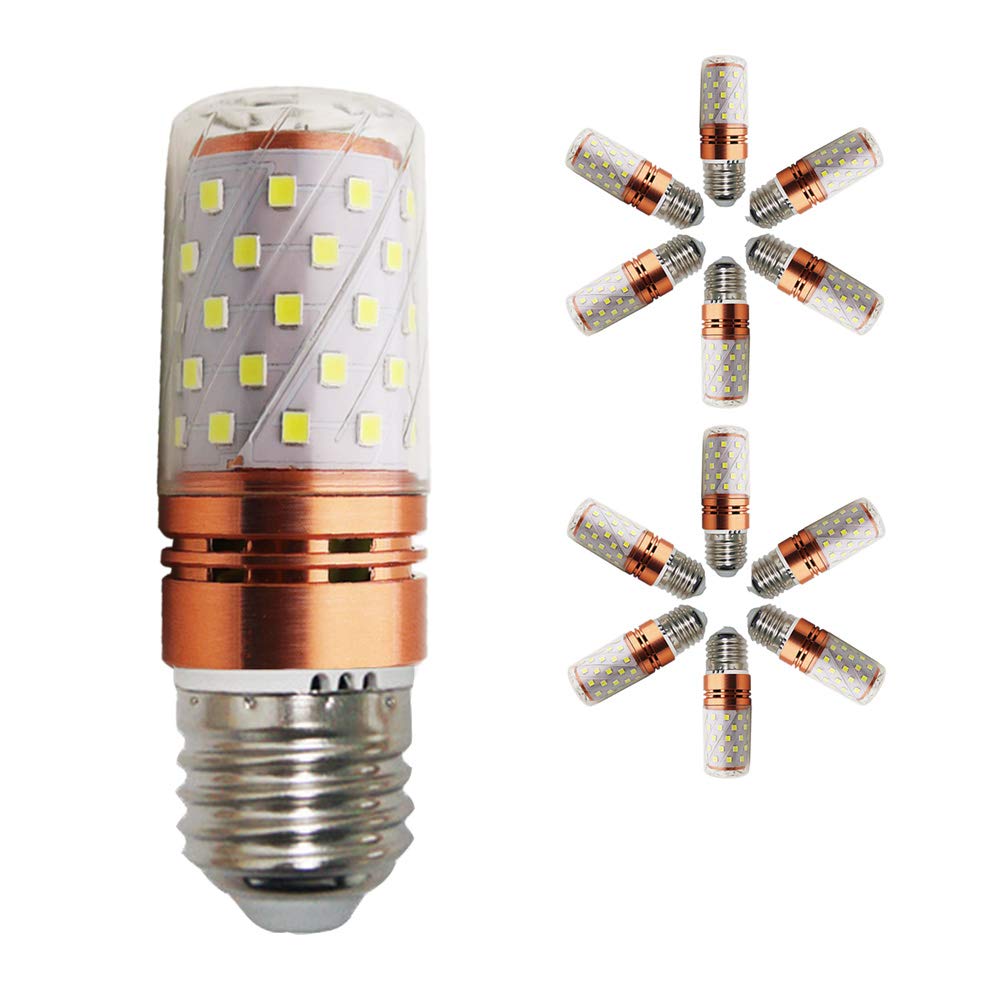Żarówka LED E27 12 W, odpowiada żarówce 120 W, zimna biel światła 1200 lm, CRI> 80 +, mała śruba Edison, bez możliwości ściemniania