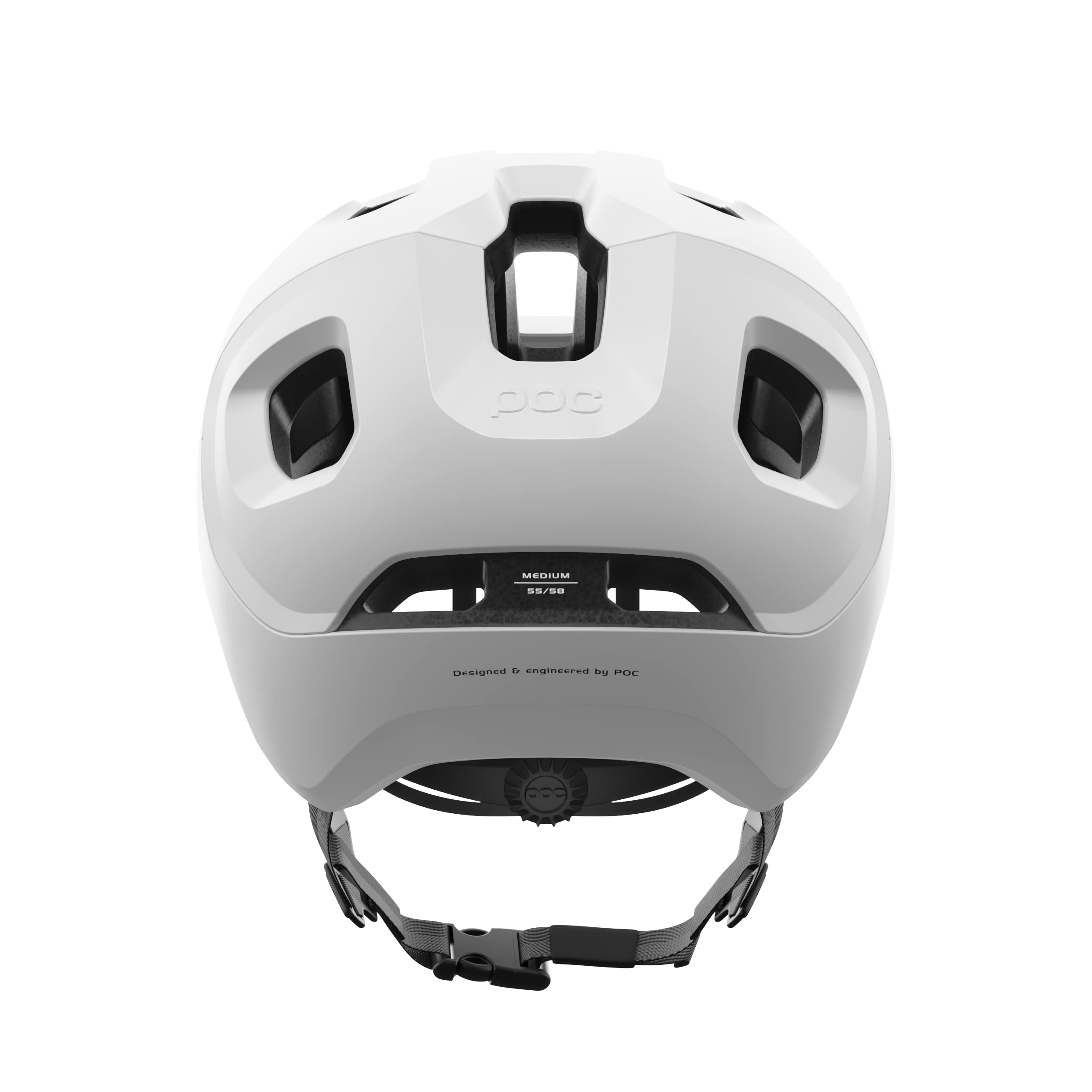 POC Axion Casco da bici - Protezione di precisione specifica per il trail, con tecnologia brevettata e vestibilità totalmente regolabile per comfort e sicurezza