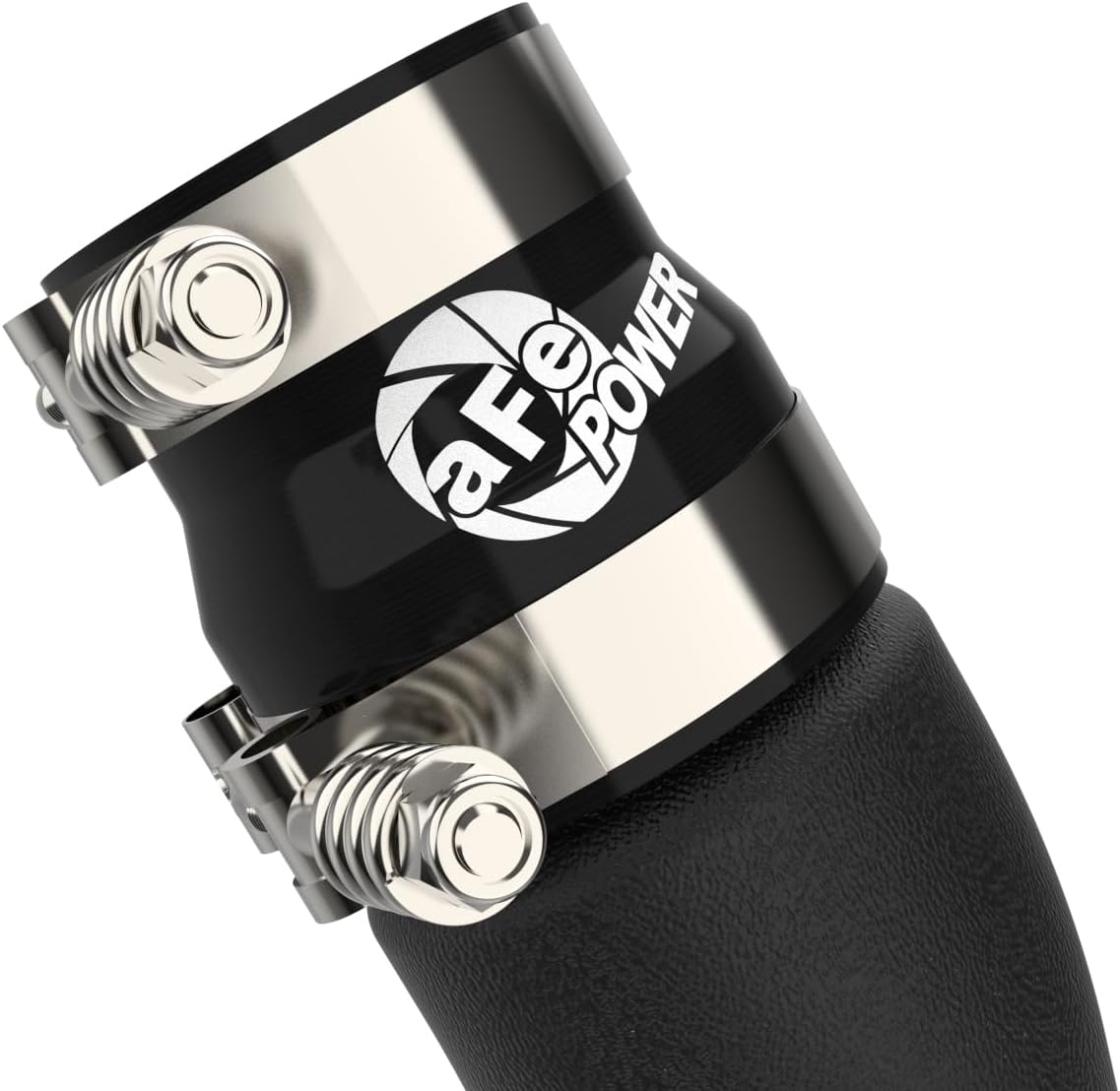 aFe POWER BladeRunner 3 IN Aluminum Hot Charge Pipe Black - #46-20498-B