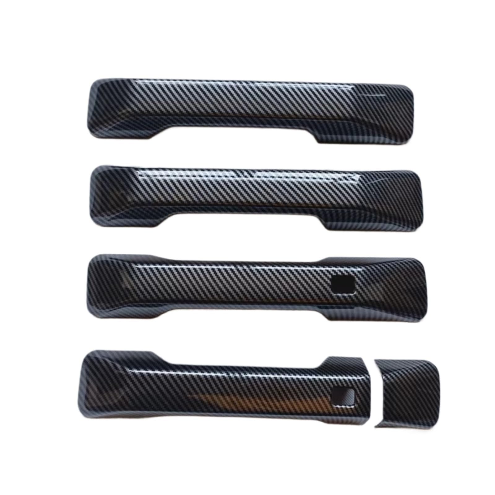 Qdzvalumv One Color Car Door Handles Cover Shell Compatible With For Santa Fe Mx5 2024 2025 Car Exterior Door Handle Cover Trim Accessories Set