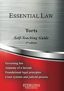 Torts: Essential Law Self-Teaching Guide (Essential Law Self-Teaching Guides)