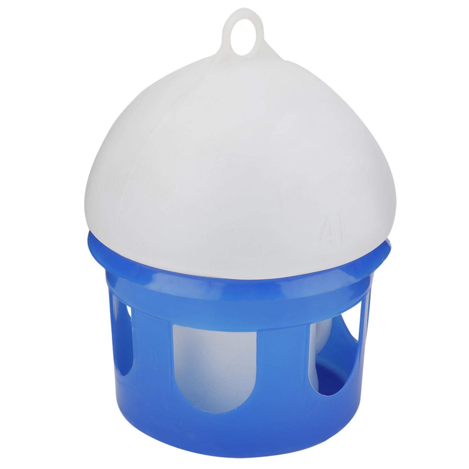 Comedero automático para pájaros de Gran Capacidad, dispensador de Agua para Mascotas, pájaros, Loros, Accesorios, comedero automático para pájaros de Gran Capacidad(4L)