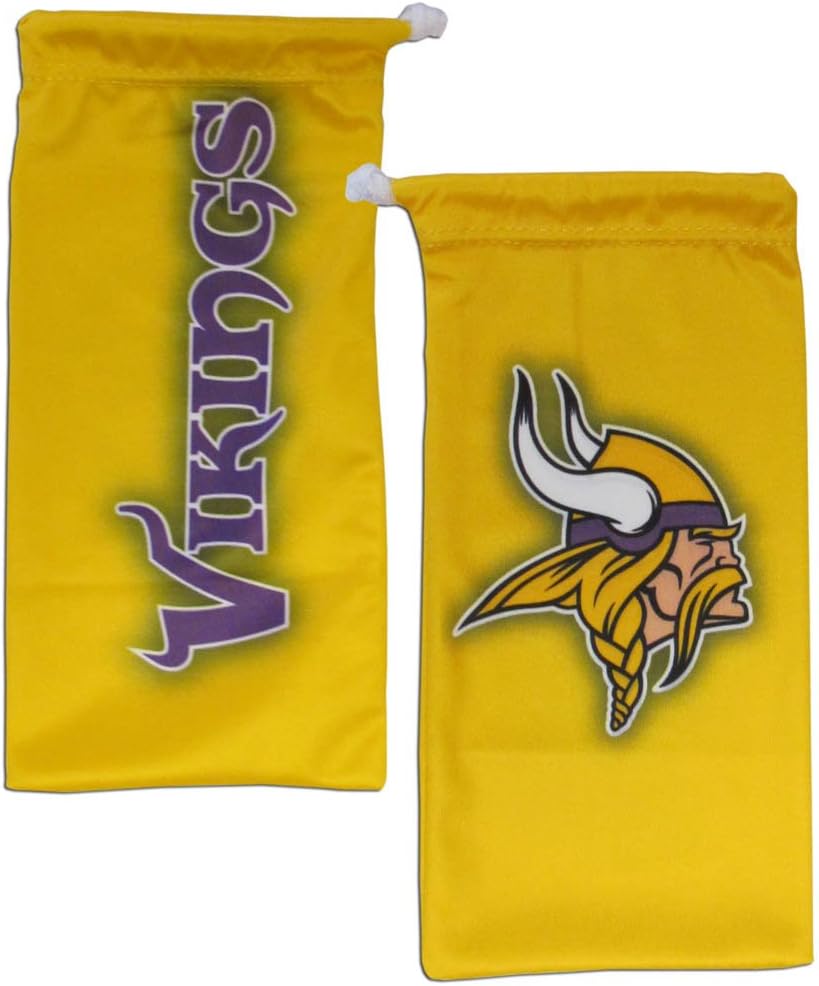 Siskiyou Sports NFL unisex Edge Wrap Sunglass and Bag Set