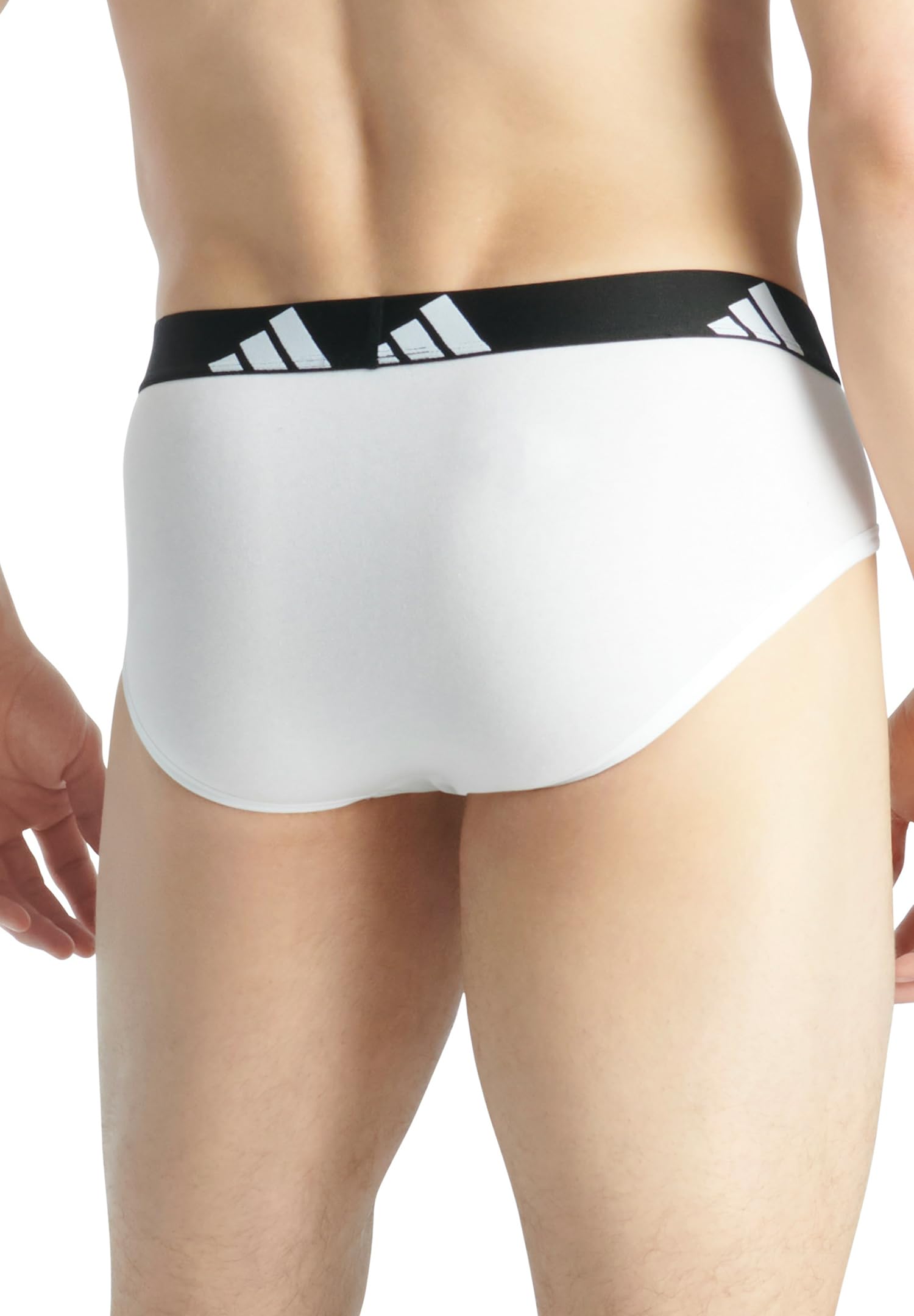 adidas Bielizna Mężczyźni Adidas Herren Unterwäsche Slip 3er Pack - Brief (3pk) - Active Flex Cotton (3 w zestawie)