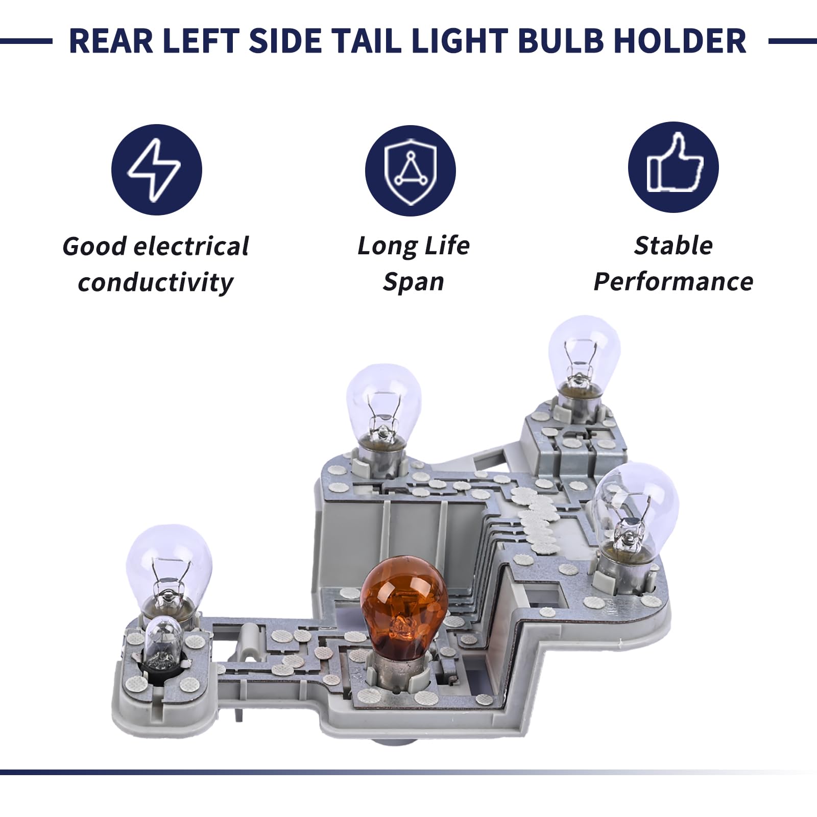 904-I Mercedes-Benz シガーソケット ライト 2個 Magimaker Rear Left Driver Side Tail Light Lamp Bulb Socket Holder