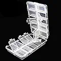 OriGlam Premium 20 Compartments Tackle Boxes, Tackle Utility Boxes, Plastic Box Storage Organizer Box Adjustable, Fishing Tackle Storage Box Organizer