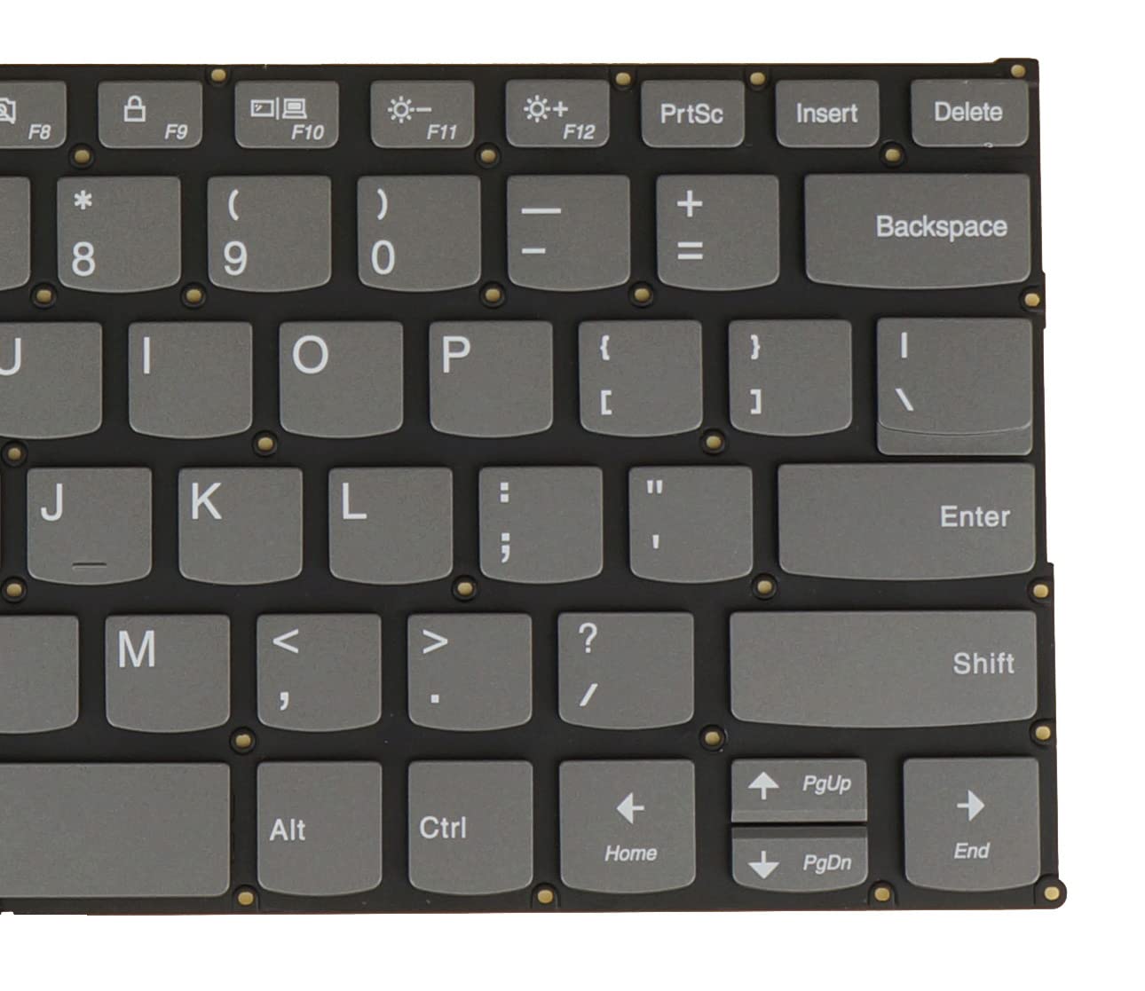 Clavier rétroéclairé pour ordinateur portable Lenovo IBM Yoga 530 530-14 530 -14IKB 530-14ARR Flex 6-14ARR 6-14IKB Gris