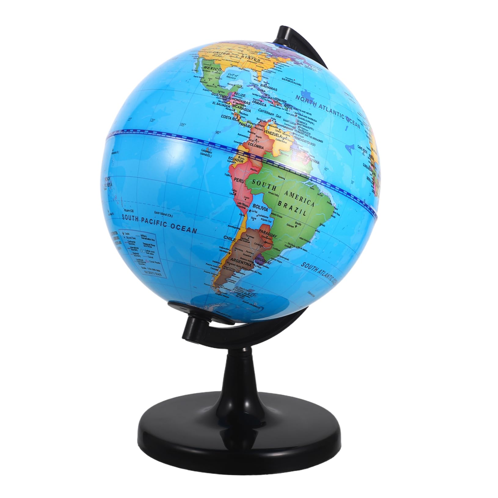 Globe Terrestre Éducatif pour Garçon et Filles, Mini Globe de Bureau