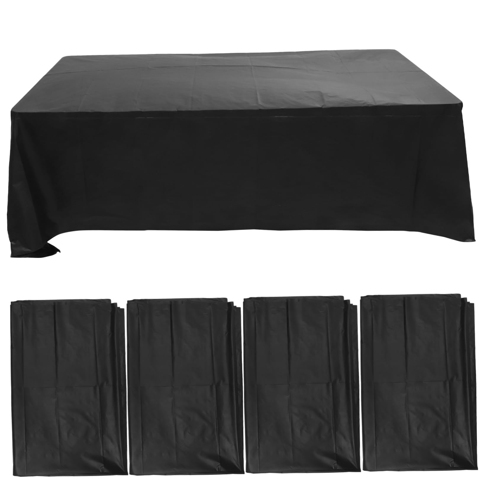 Nappe jetable résistante à l'huile fête anniversaire et pique-nique 5pcs