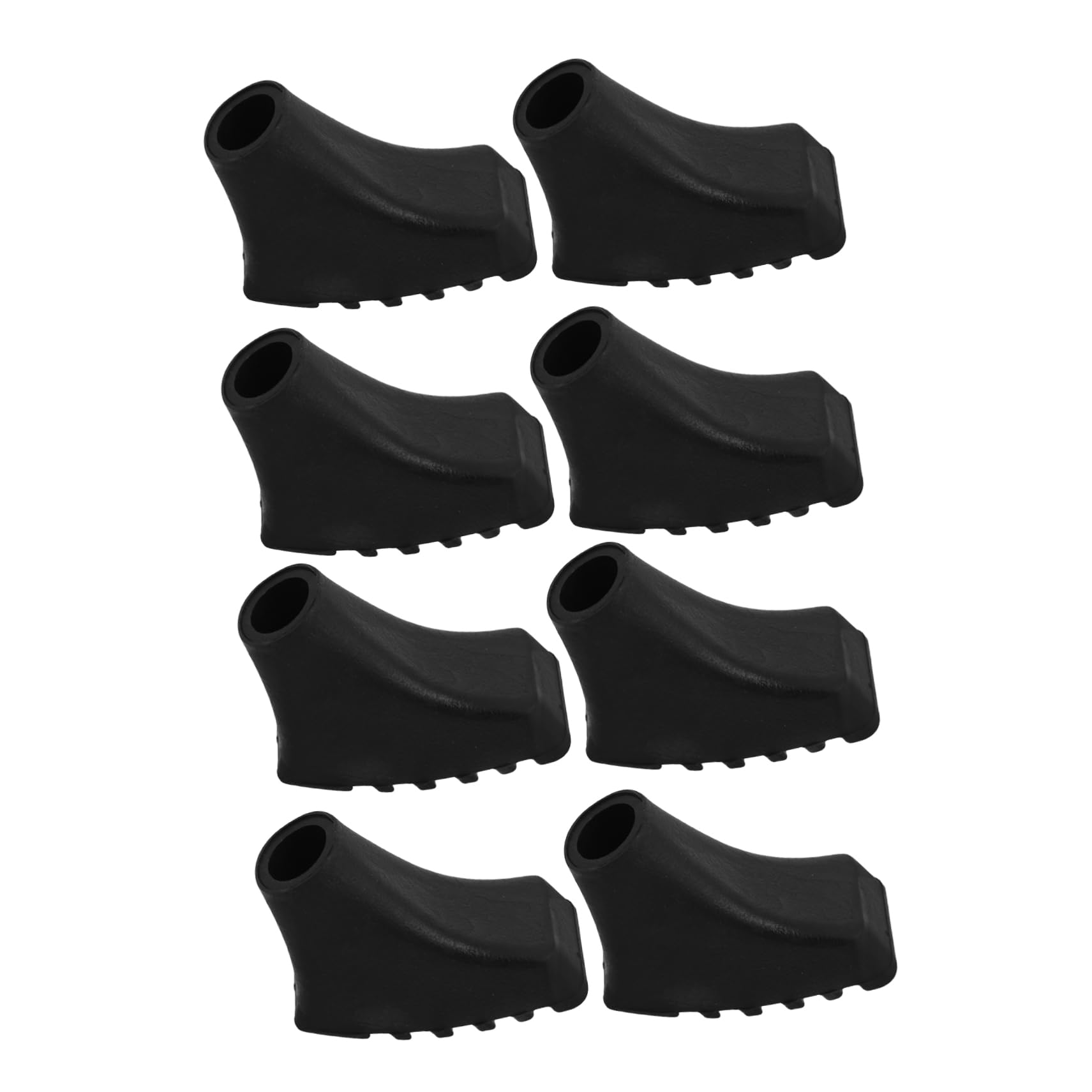 Toddmomy 8pcs Hiking Pole Tips Non- for Trekking Camping Walking Foot Impact Reduction Ground Preservation for Outdoor Activities