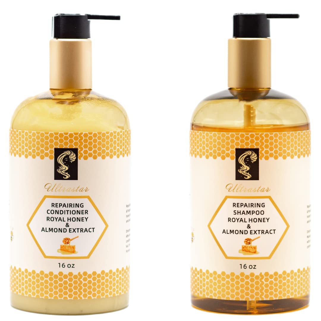 Honey & Almond Duo Moisturizing Shampoo and Conditioner