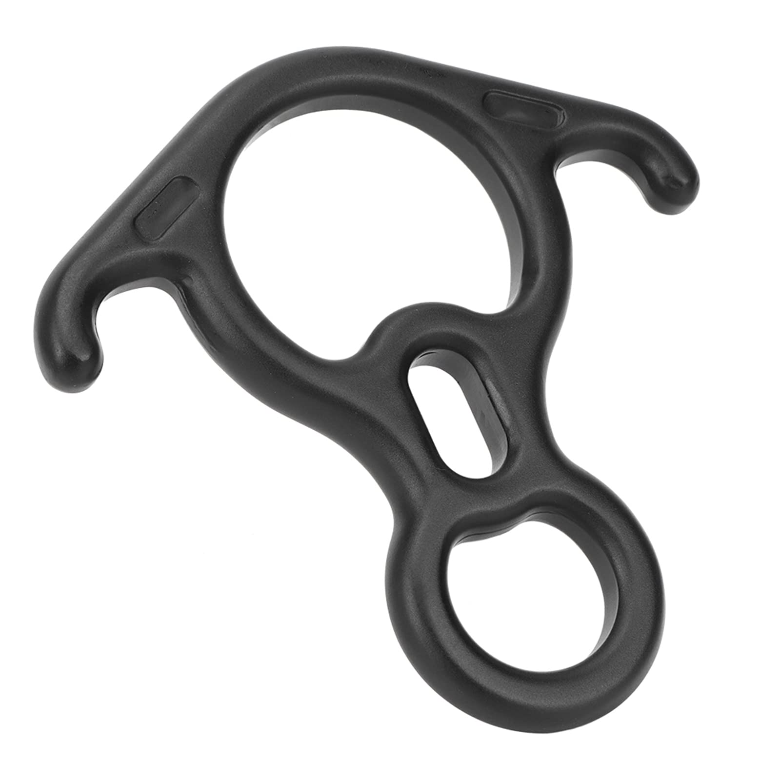 YUKERMARB 50KN Ox Horn, 8-Shaped Ring Descender Aerial Work Rescue Equipment for Outdoor Use