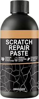 Scratch Repair Wax, Car Buff Remover, 4.13x1.73 Inches High Gloss Buffing Paste with Quick Fix Formula, Paint Restoration Care Design, Auto Detailing Solution for Vehicle Use