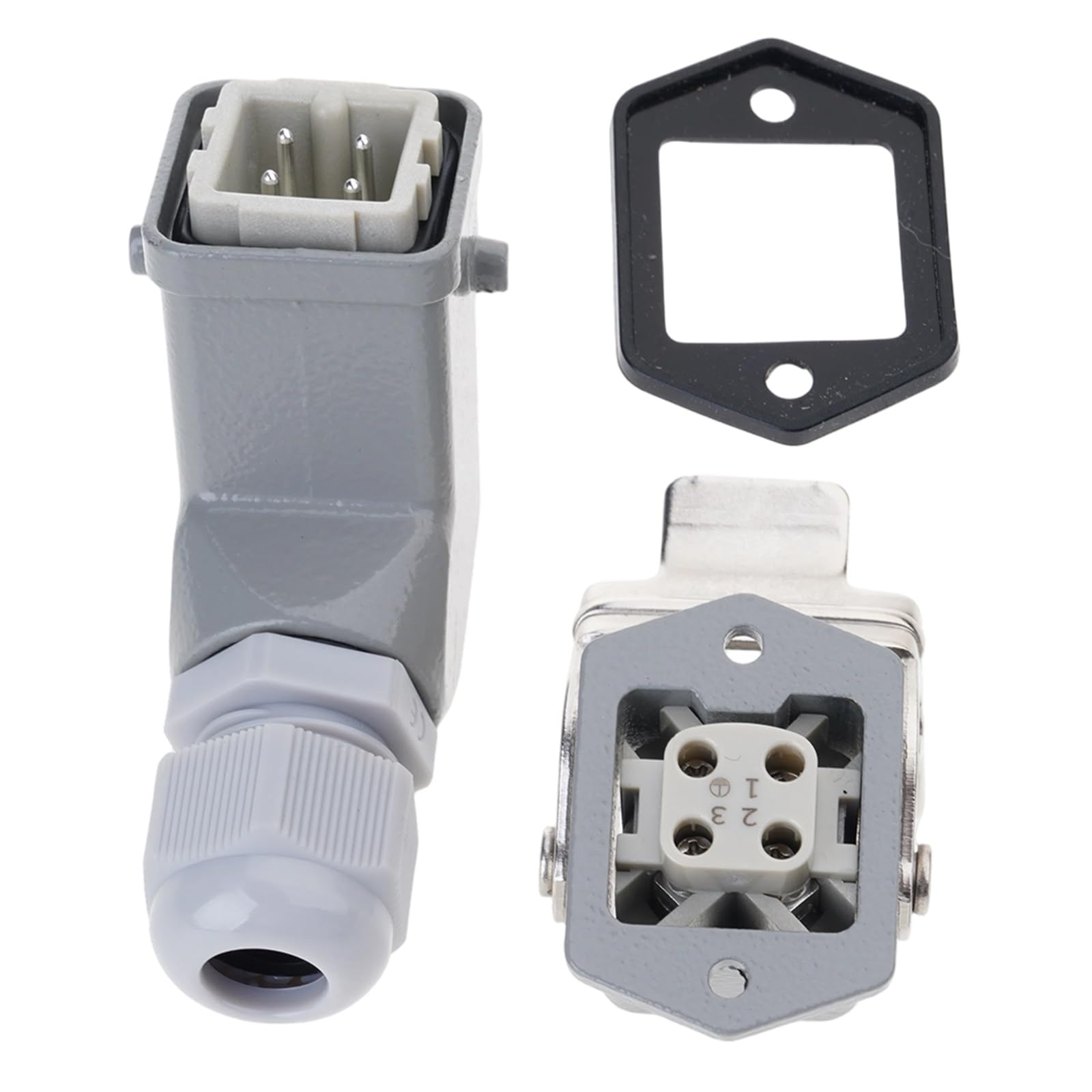 XuQiZZpp Thin Rectangular 4 Pin Aeronautics Link Quick Tool Complimentary Arrange For Mobile Specialists