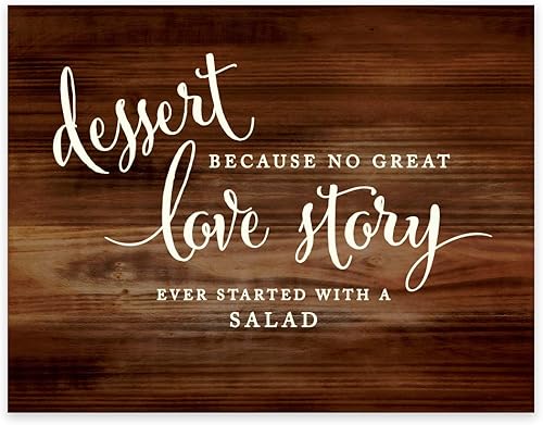 Miniatura 49 de Andaz Press Letreros para fiesta de boda, impresión de madera rústica, 8.5 x 11 pulgadas, The Hangover Only Lasts a Day But the Memories Last a