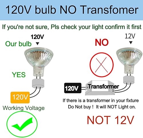 Miniatura 3 de mr16 120V regulable 5 W 6000 K luz blanca fría luz blanca LED bombilla lámpara halógena 50 W reemplazo para lámpara de seguimiento (120 V regulable