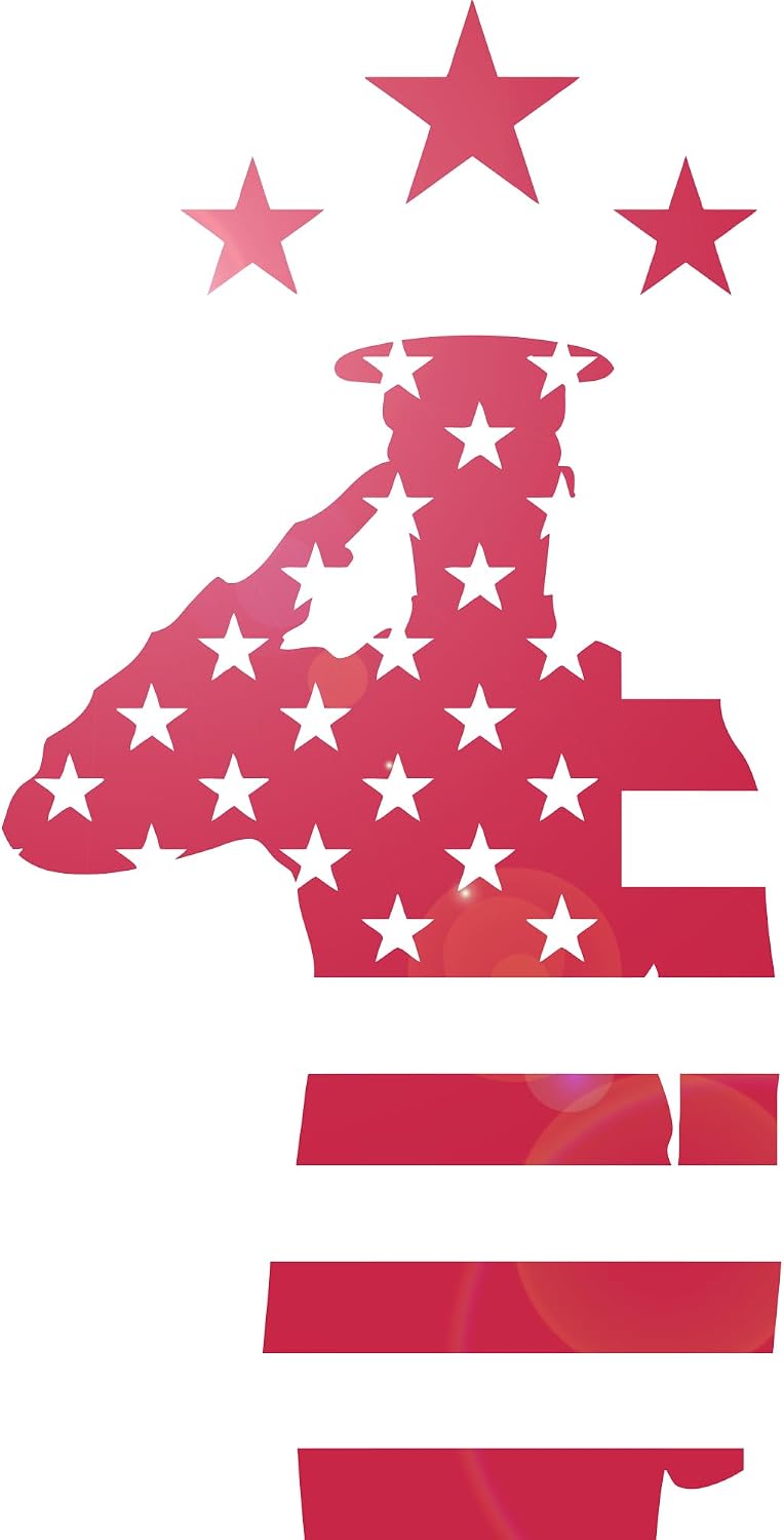 Large Vinyl Wall Decal Veterans Day USA Flag Soldier Patriotic Art Decor Stickers Mural (ig5374)