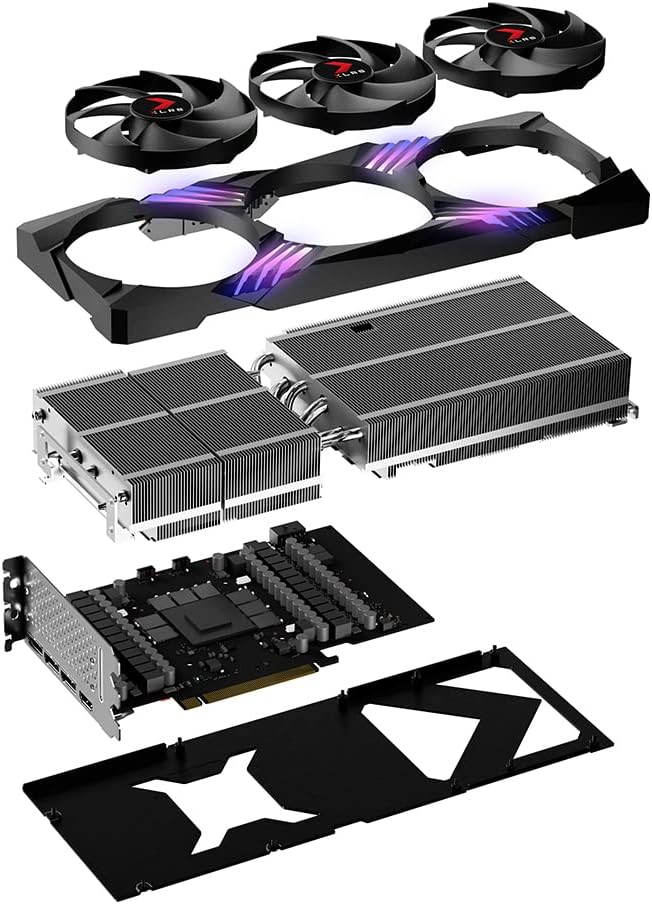 PNY Ventola tripla GeForce RTX® 4080 da 16 GB XLR8 Gaming Verto Epic-X RGB™ PNY Ventola tripla GeForce RTX® 4080 da 16 GB XLR8 Gaming Verto Epic-X RGB™