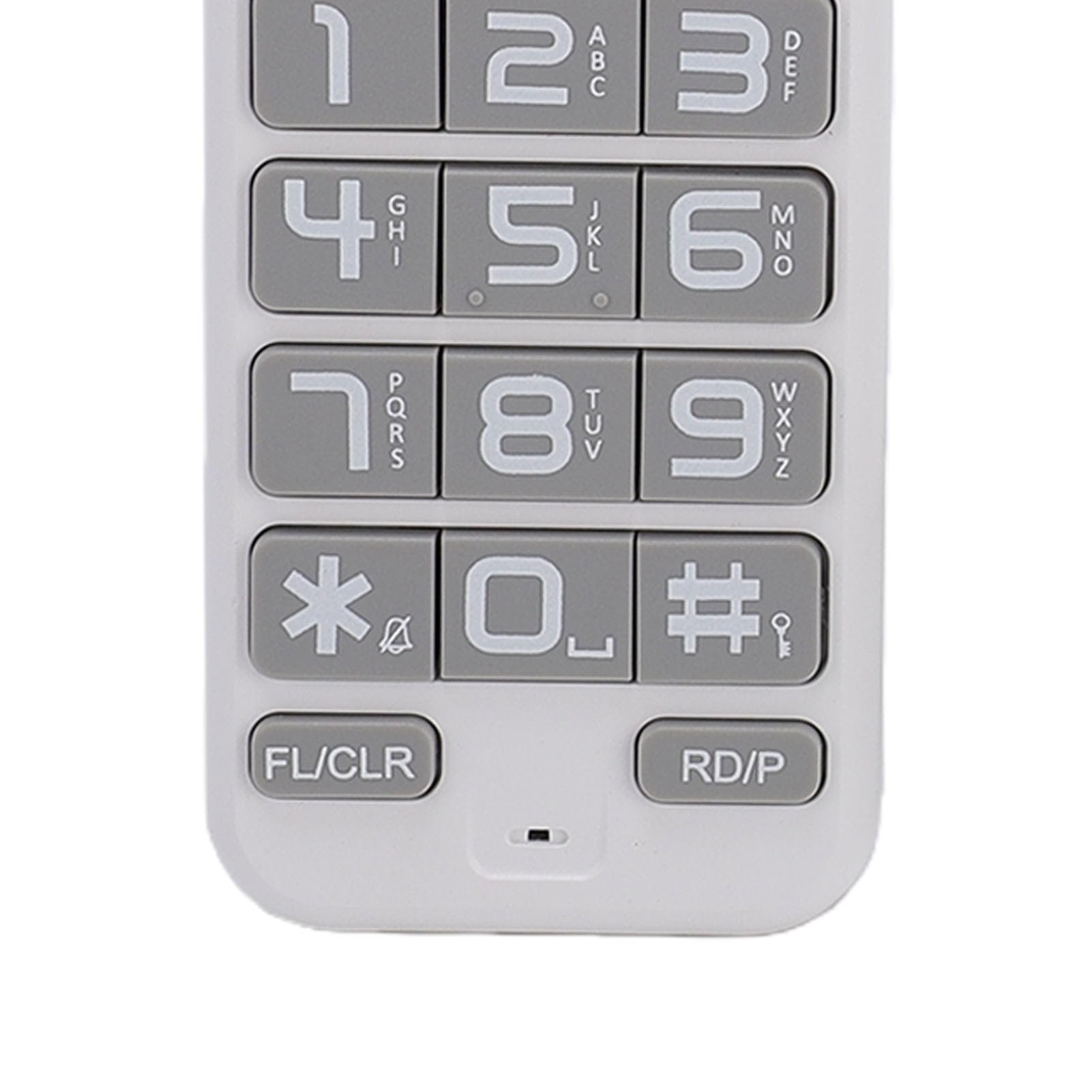 Bewinner Telefono Fisso Cordless con Pulsanti Grandi, Display LCD, Blocco Chiamate, 10 Suonerie, Vivavoce, di Cornetta Espandibile per Casa, Ufficio, Anziani e Aziende (Spina europea)