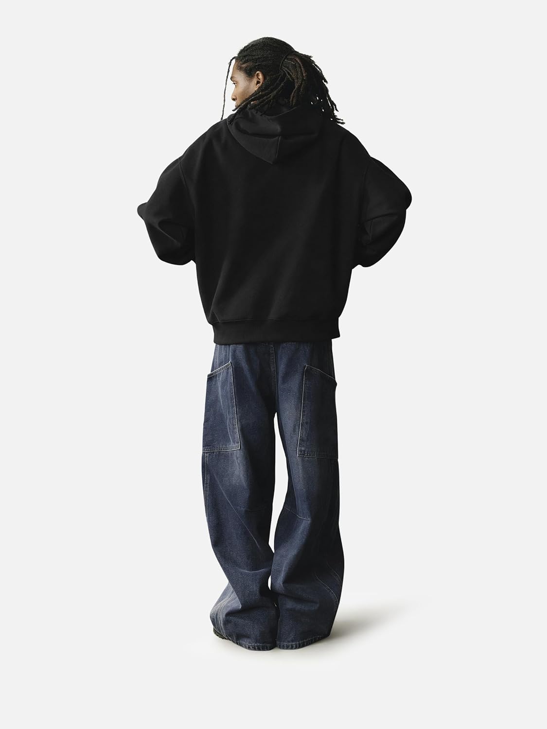 Aelfric Eden Thermal Imaging Human Face Print Pullover Hoodie Vintage Graphic Hoodies Streetwear Hooded Sweatshirt Unisex - Image 3