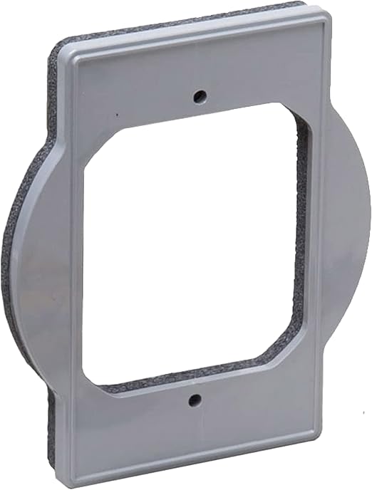 TayMac PRBA400G Plastic Round Box Adapter, Gray, Outlet Boxes Amazon