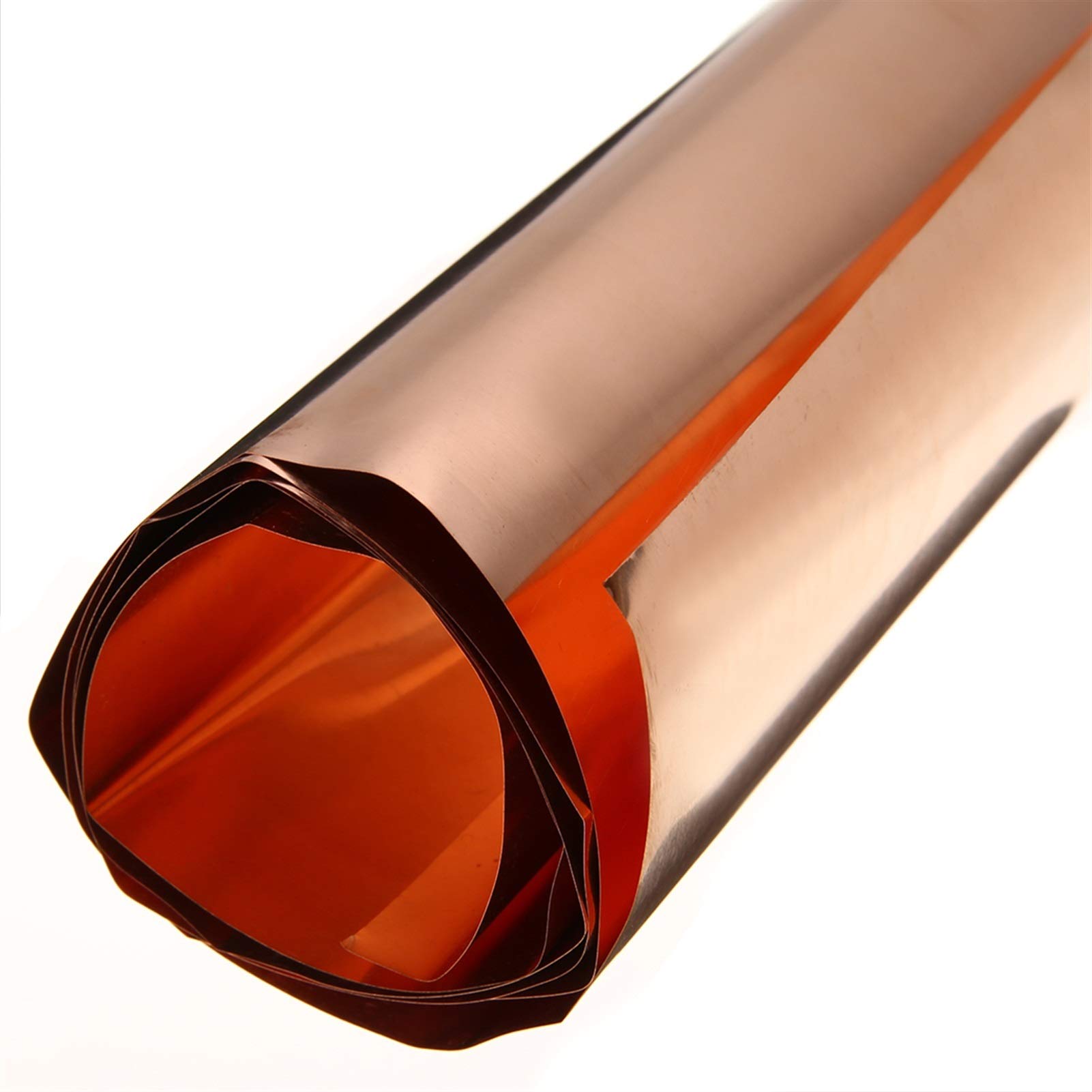 Jinchao Piastra In Rame Puro 100x100x0.8mm – Lamiera In Metallo CU 99,9% Per Schermatura EMI E Arti Creative - 5