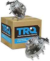 Vista 222 de TRQ Par de conjunto de cubo de cojinete de rueda delantera izquierda derecha, 2 piezas compatible con Lexus GX460 2003-2009 GX470 2003-2023 Toyota