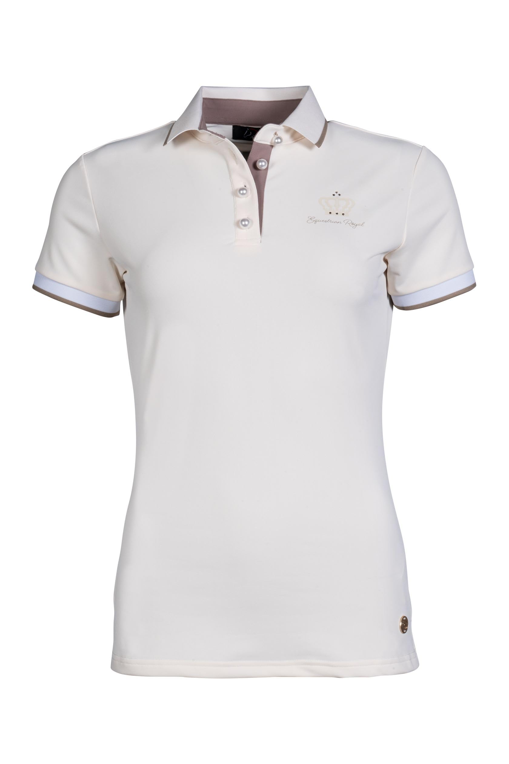Hkm Women's Lavender Bay T-Shirt, Vanilla, XL