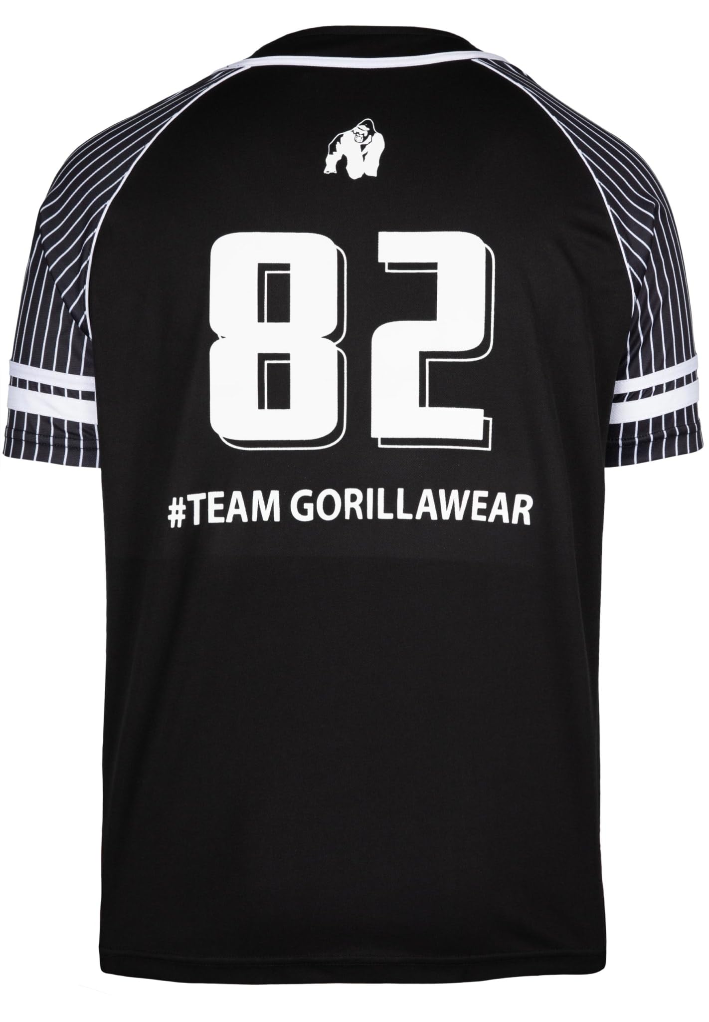 Gorilla Wear 82 Baseball Jersey - Black