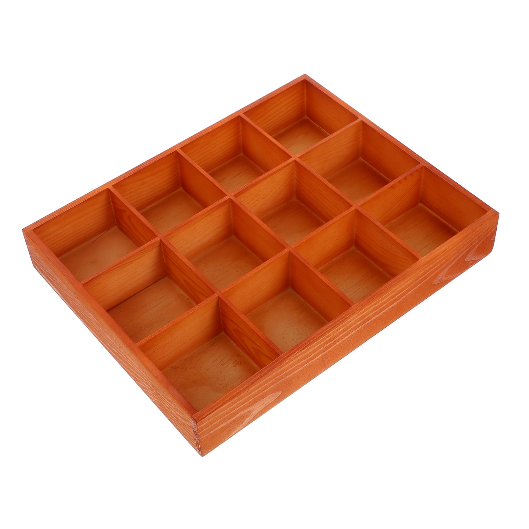 Holz Schubladenorganizer mit 12 Fächern für Kommode